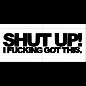 Shut Up Car Jeep Decal Off Road