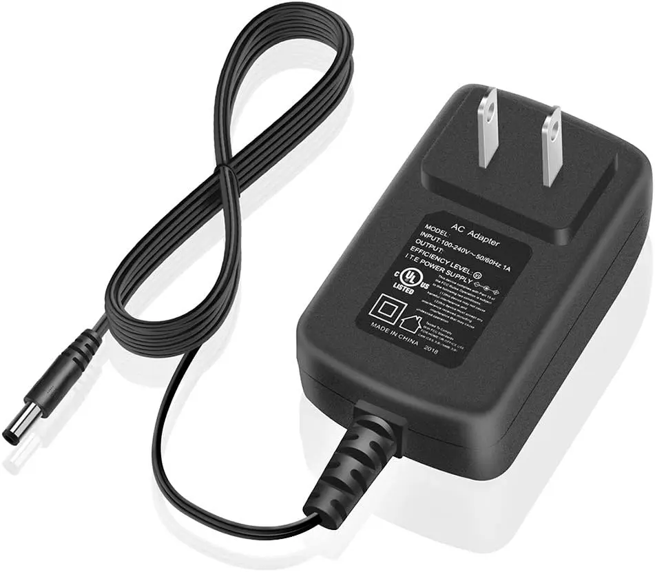 19V AC Power Adapter Charger, 100V-240V Input, DC 19V Output, 6.5ft/2.0m Power Cord, Safety Protections, UL Listed Replacement for Booster PAC ES5000 ES2500 ESP5500 J1000 J850 Auto Jump Starters, 12-Month Coverage