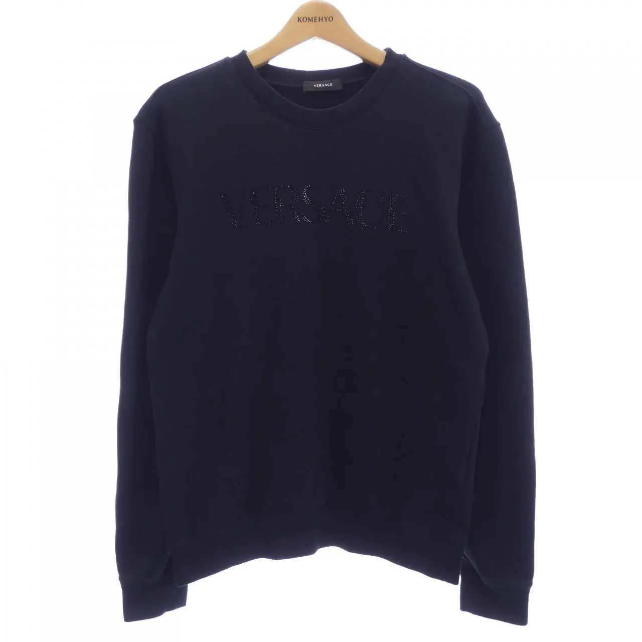 Pre-owned VERSACE Cotton Small Leather Goods Sweatshirt