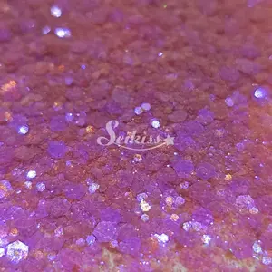 Mauve Iridescent Chunky Glitter - Purple Glitter