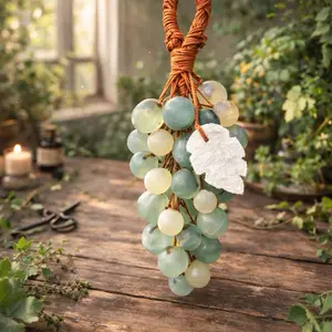 Loki's Citrus Reserve - Organic Handmade Grape Soap Cluster for Natural Home Decor wt 230g