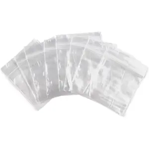 100pc Self Locking 2 x 2 Plastic Bags 2mm Thick All Purpose Storage Baggies