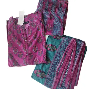 Binsaeed Cotton and Lawn three Piece Casual Pakistani Suit