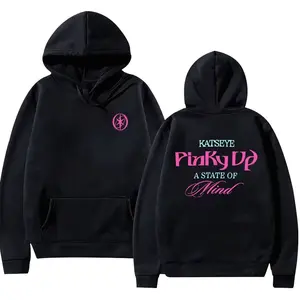 PINKY UP Kpop Katseye Print Hoodies Trendy Men Women Y2k Hoody Sweatshirt Fleece   Tracksuit Streetwear Fans Gifts Tops J