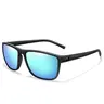Unisex Polarized Sunglasses, Square Frame Sunglasses for Outdoor Activities, Cycling, Running, Fishing, Driving, Sports Eyewear for Men & Women, Mountain Bike Glasses, Biking Sunglasses