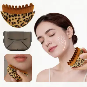 Contour  , Soft Bristles Dry Brushing Massager for Facial Massage & Daily Skincare Routine lymphatic face brush outdoorfun