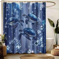 1 shower curtain 71X71inch