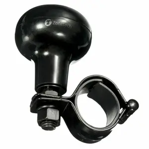Auto Heavy Duty Suicide Knob Car Black Steering Wheel Spinner Handle