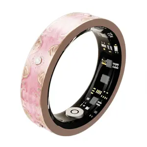 Smart Ring for Women, Sleep Tracker and Health Ring with Heart Rate, SpO2, HRV, Multi-Sport Tracking, IP68 Waterproof, Jewelry-Inspired Design, No Subscription, for iOS and Android
