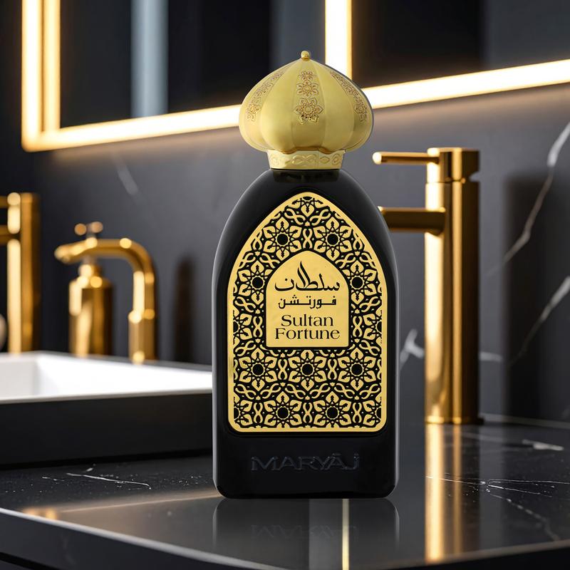 Maryaj Sultan - Fortune - Long Lasting Perfume for Men and Women - Cologne for Men and Women - Rose, Patchouli Fragrances - Eau de Parfum - 3.4 oz