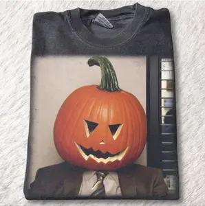 Dwight Pumpkin Head Shirt, Funny The Office Shirt, Pumpkin Head Halloween Shirt, Retro TV Show Shirt, Pumpkin Head Tee, Funny Halloween Gift