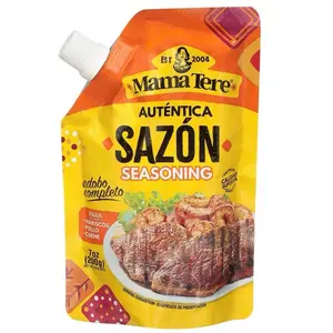 Mama Tere Auténtica Sazón Seasoning Adobo Completo for Mariscos Pollo Carne 7 oz