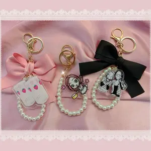 NANA Anime Manga Kawaii Gothic Lolita Bag Charm Strawberry Keychain