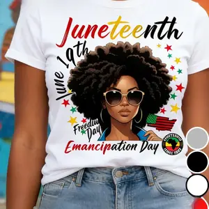 Juneteenth T-Shirt.Day of Freedom.African Inspired Design.Black History Month Tee, Men'S Crew Neck Shirts, Classic Fit for Daily Use; Available in Various Sizes To Accommodate Most Body Shapes