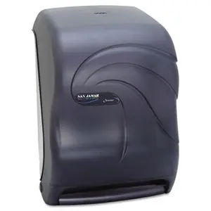 San Jamar T1390TBK Electronic Touchless Roll Towel Dispenser- 11 3/4 x 9 x 15 1/2- Black