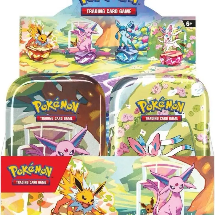 Pokémon Prismatic Evolutions Mini Tins