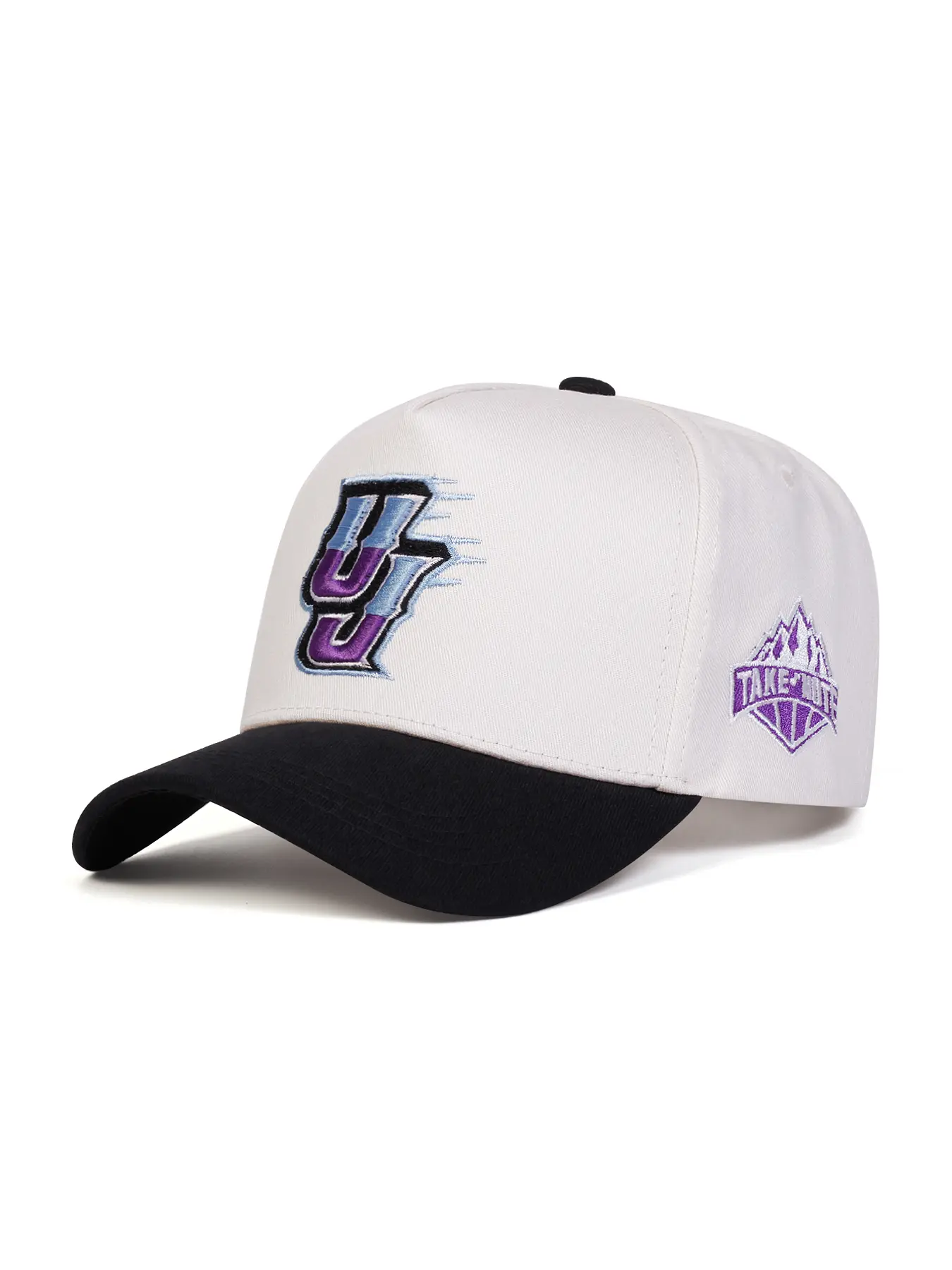 Unisex Letter Uu Embroidered Baseball Cap Embroidery Hat, Adjustable Sun Protection Casual Hat for Spring & Fall Travel Beach Vacation, Statement Cap, Adjustable Outdoor Cap, Adjustable Fit Hat