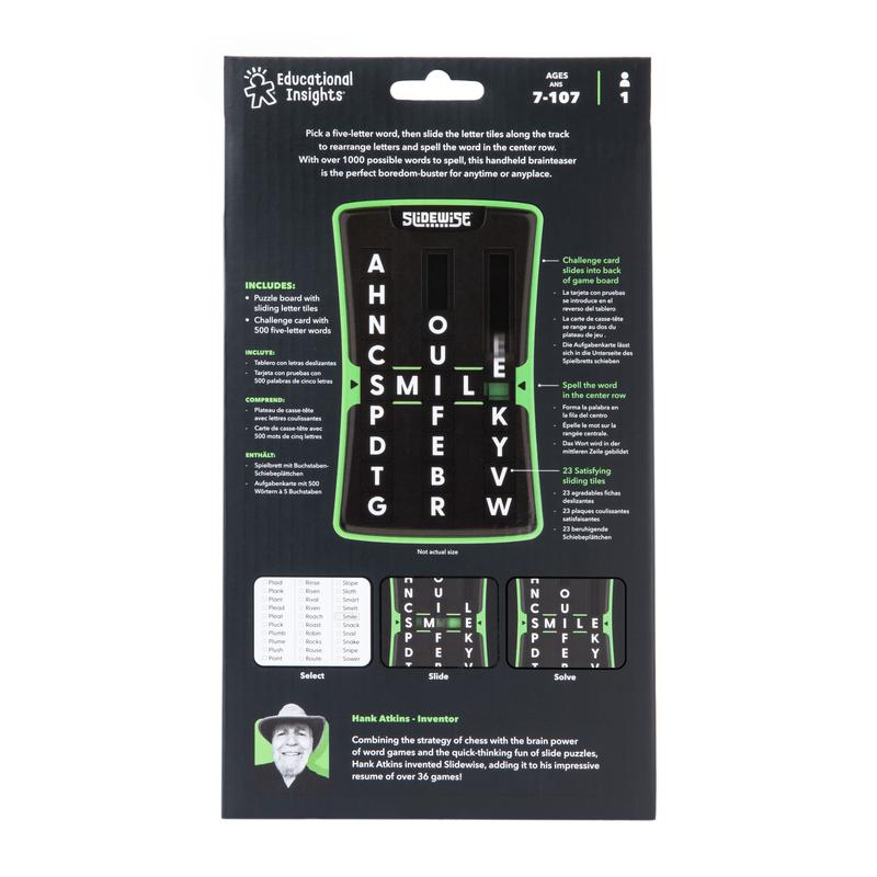 Educational Insights Slidewise Game for Ages 7-107 Years