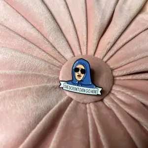 Mean Girls She doesn’t even go here Enamel Pin