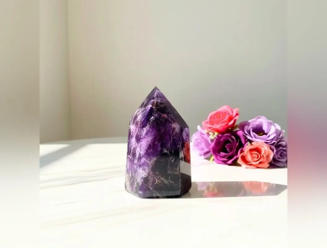 Amethyst AAA Grade 1.19lb Polished Point