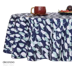 Galaxy Style Tablecloth, Special Sale –(1 Panel) Deconovo Decorative Fabric Tablecloth
