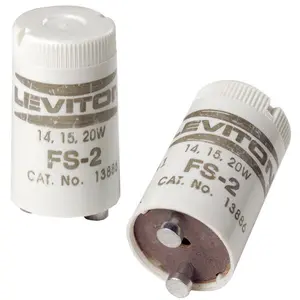 Leviton  14-20W Fluorescent Lamp Starter - Pack of 2