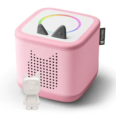 Cloud Pink Toniebox 2 Starter Set with DIY Creative Tonie