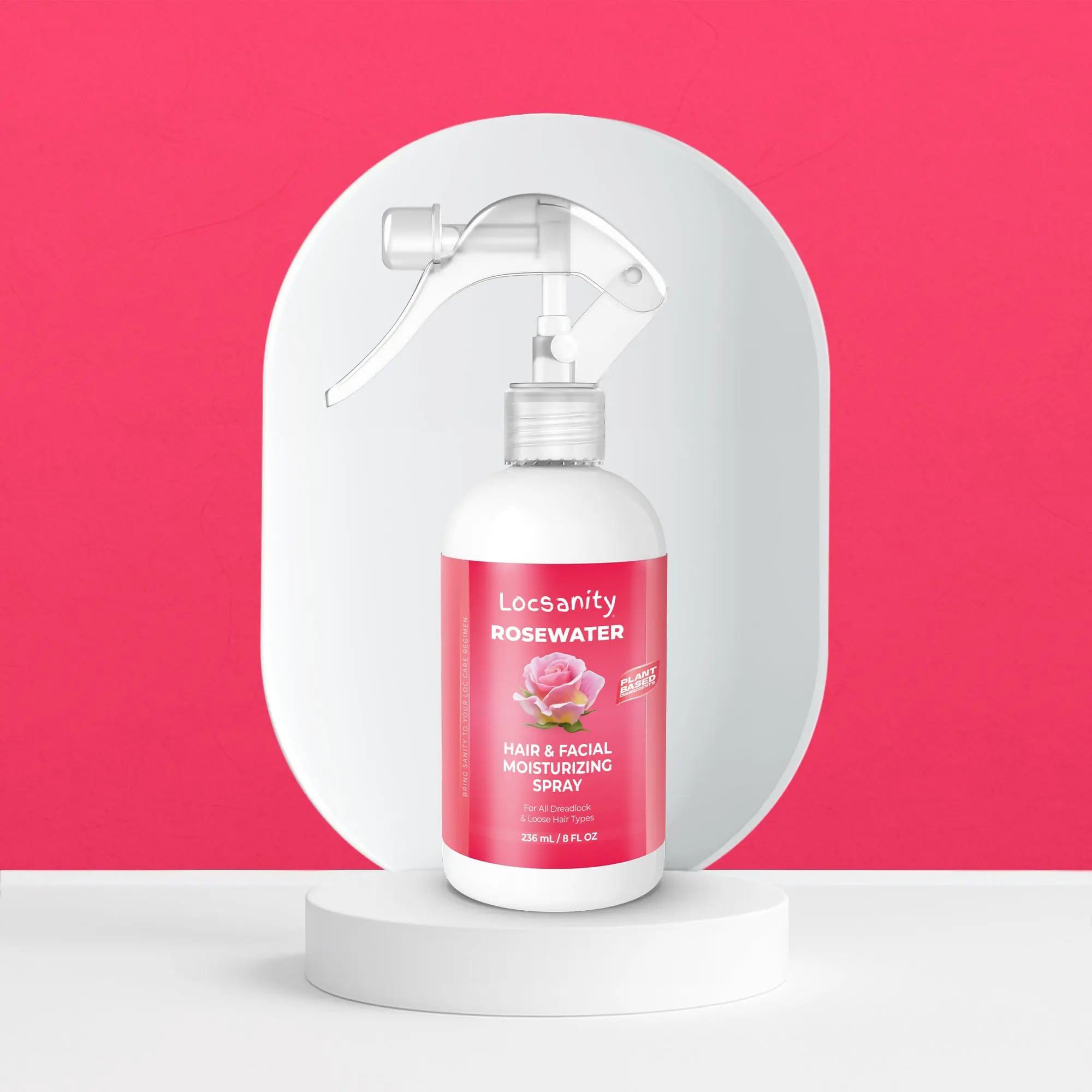 Rosewater Hair and Facial Daily Moisturizing/Refreshing Spray Moisture Moisturizers Gentle Hydrating Sensitive Glow Hydration Hydrate
