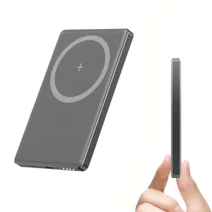 Portable Charger for Magsafe Power Bank - 5000mAh Magnetic Phone Charger, USB-C  Charging, Slim Wireless Battery Pack for iPhone 17/16/15/14/13 Series,for Travel Cruise Essentials