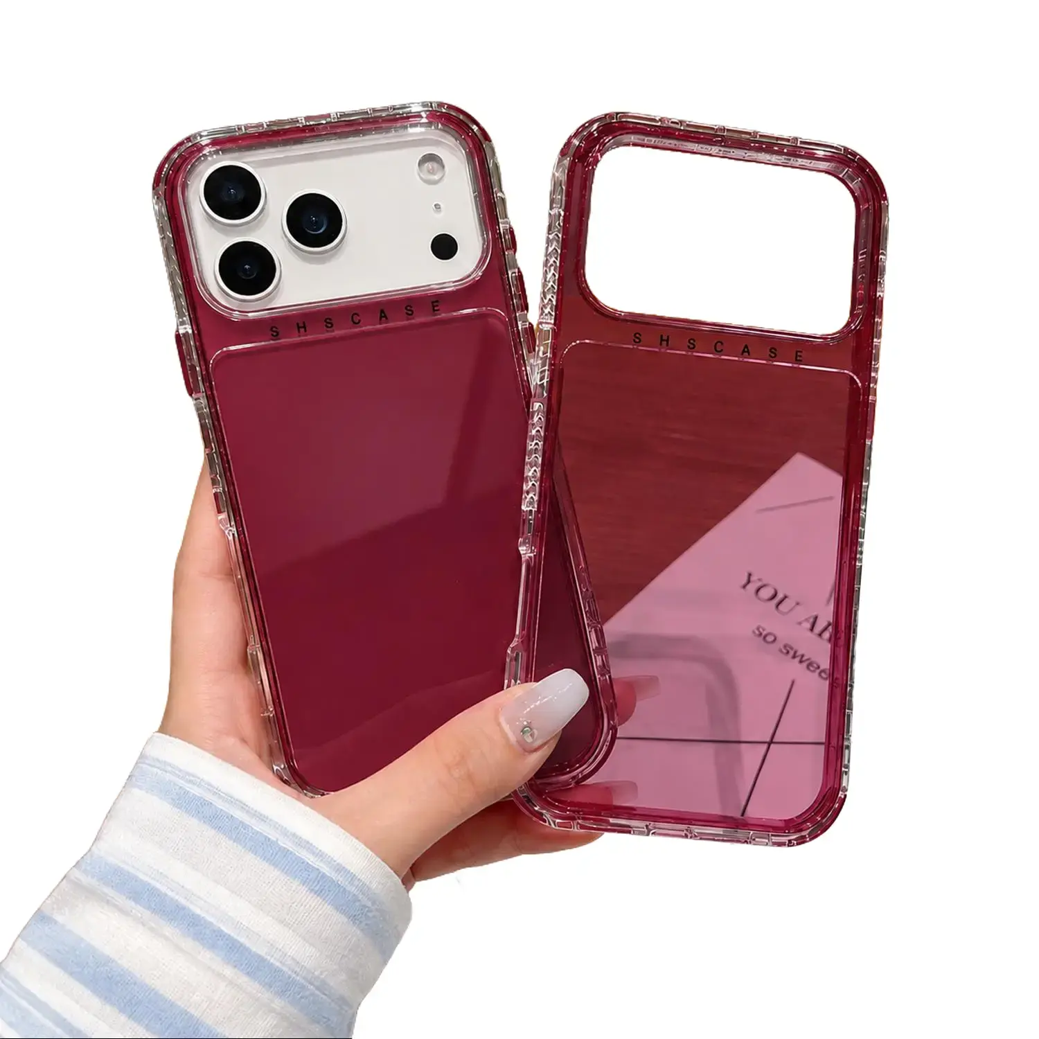 Clear Defender Colorful Case For iPhone 18 Pro Max 17 16 15 14 13 Pro Max Hybrid Shockproof Heavy Duty Cover