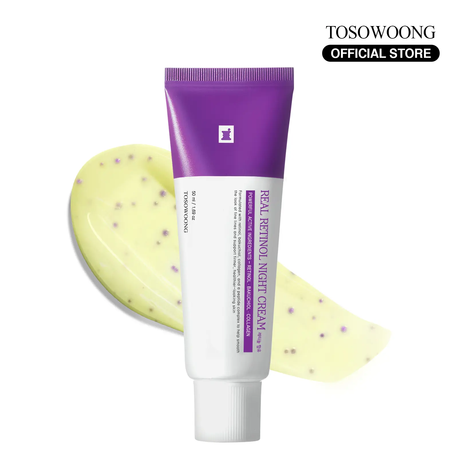 [TOSOWOONG Official] Real Retinol 0.1% Night Cream