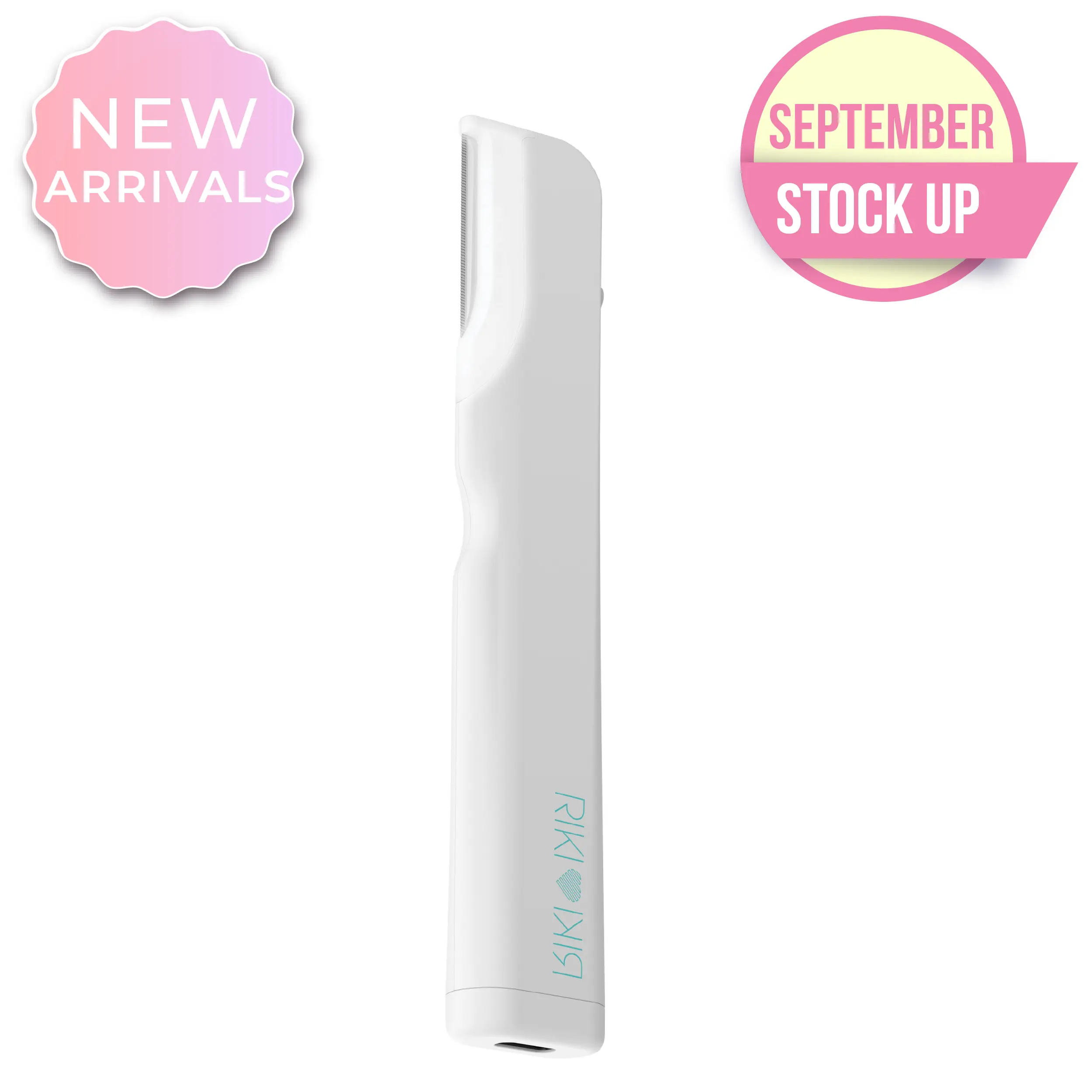 RIKI Ex Fuzz Off Dermaplaning Facial Tool with Lights - Instantly Removes Peach Fuzz & Exfoliates for Smoother Brighter Skin - Easy to Control Handle & Ultra Sharp Stainless Steel Blade