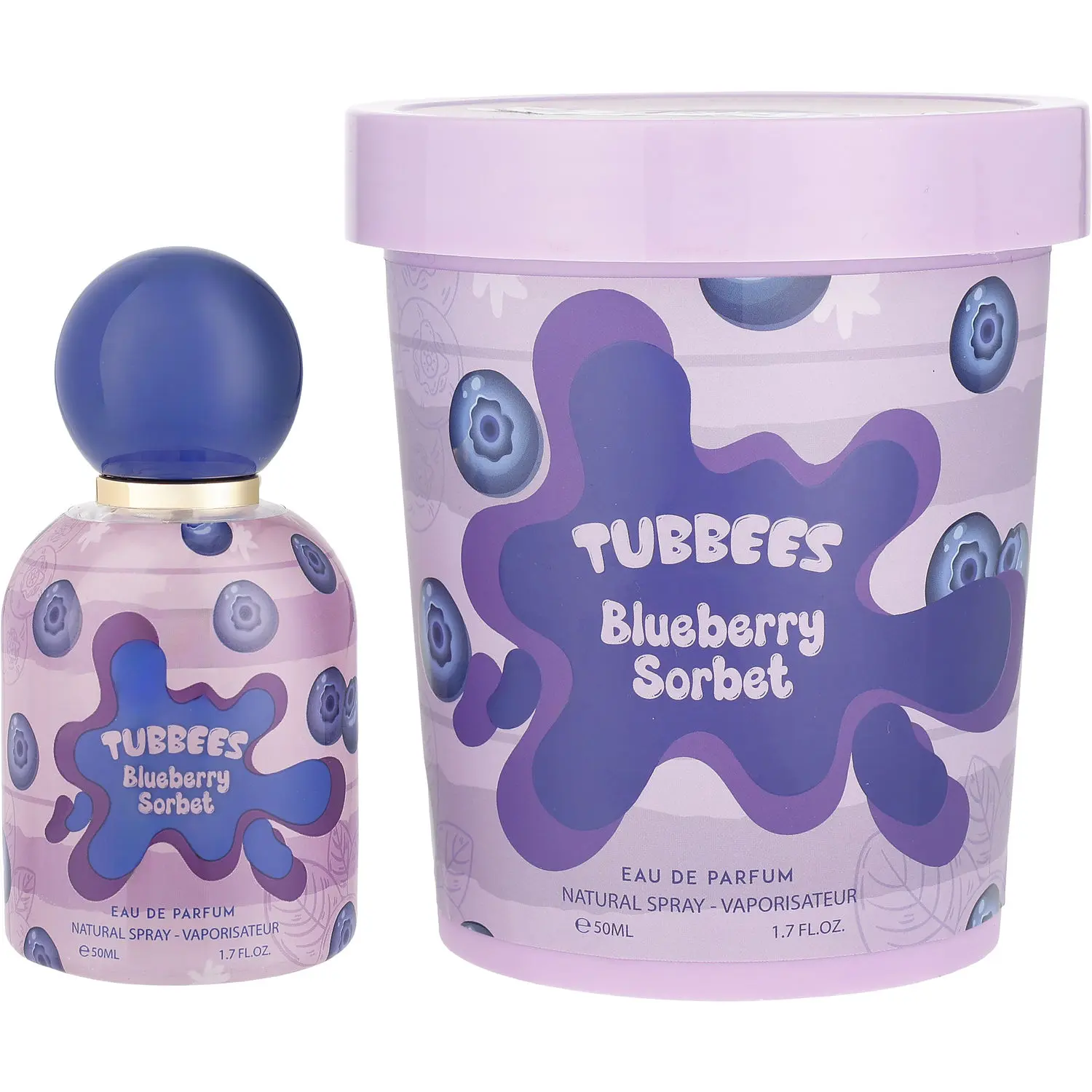 Tubbees Blueberry Sorbet By Grandeur Eau De Parfum For Unisex