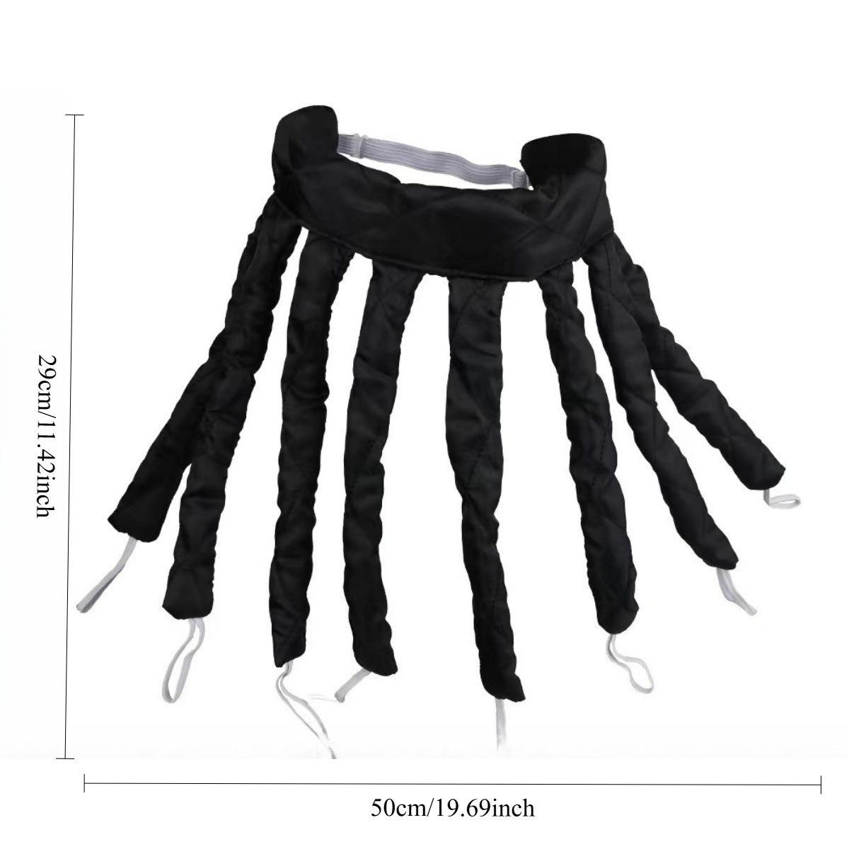 Heatless Curling Rod Headband for Long Hair, Soft Satin No Heat Hair Roller with 8 Detachable Claw Straps & Adjustable Headband Overnight Curlers to Create Natural Waves and Curls for Women and Girls Hair Styling Tool