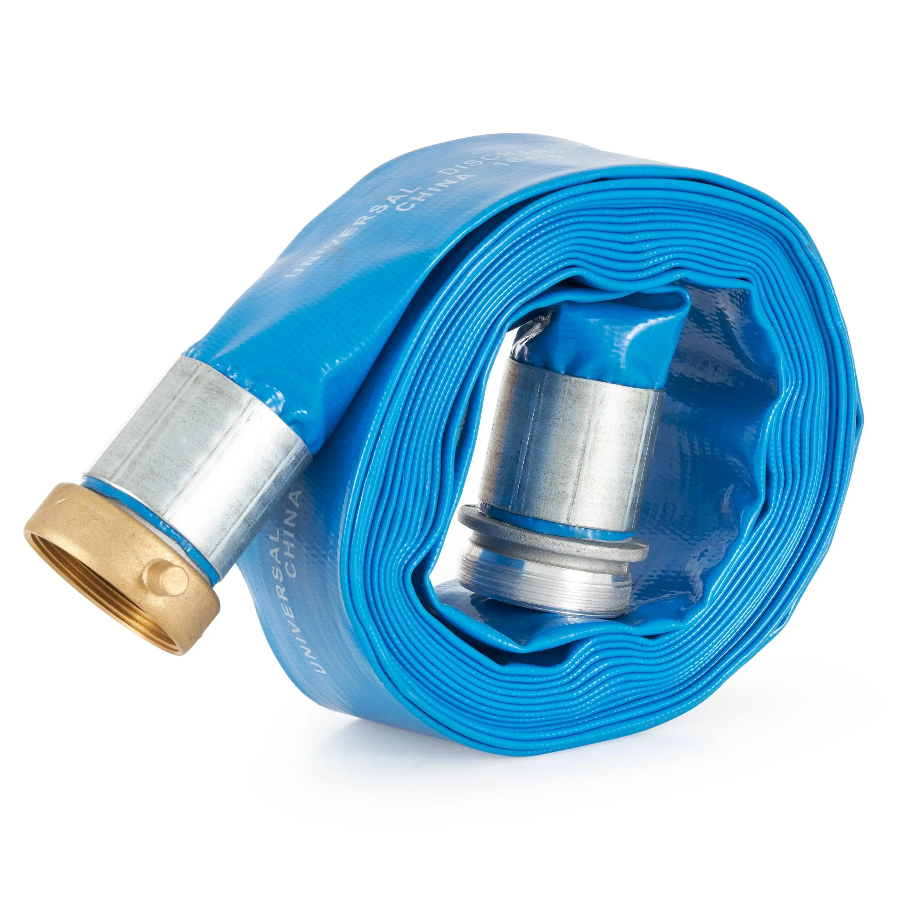 Apache 98138040 2 Inch Diameter 25 Foot Length 70 PSI PVC Lay Flat Hose, Blue Apache 98138040 2 Inch Diameter 25 Foot Length 70 PSI PVC Lay Flat Hose, Blue