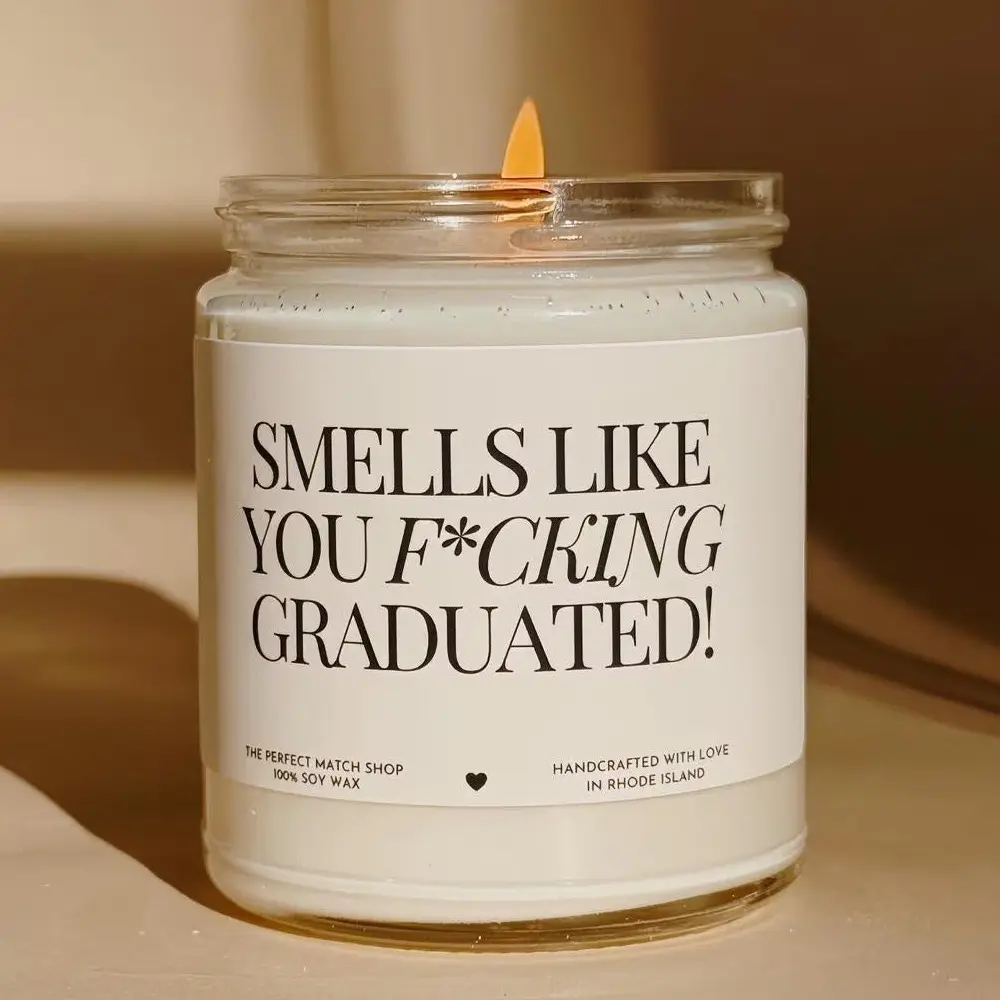 Smells like you graduated candle High school graduation Funny graduation gifts Congrats on graduating Bachelor degree gift Graduation Candle, Graduation Gift Bachelors Graduation Gift Masters Graduation Grad Funny Grad Candle, Graduating Gift