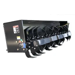 Skid Steer Attachments72" Heavy Duty Hydraulic Rotary Tiller Cultivator US Stock