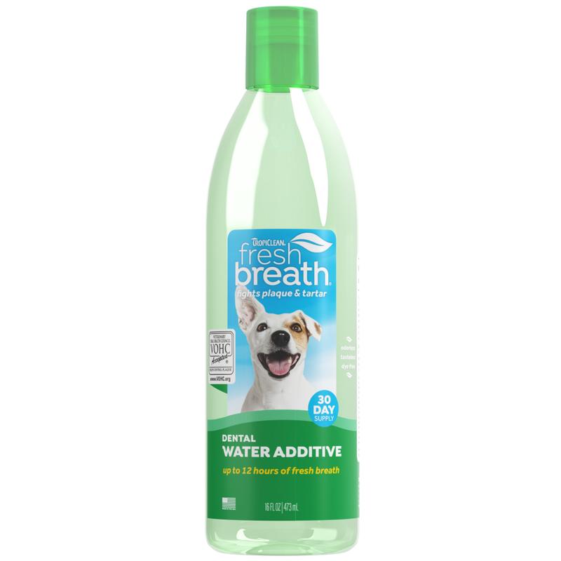 TropiClean Fresh Breath Oral Care Water Additive for Pets