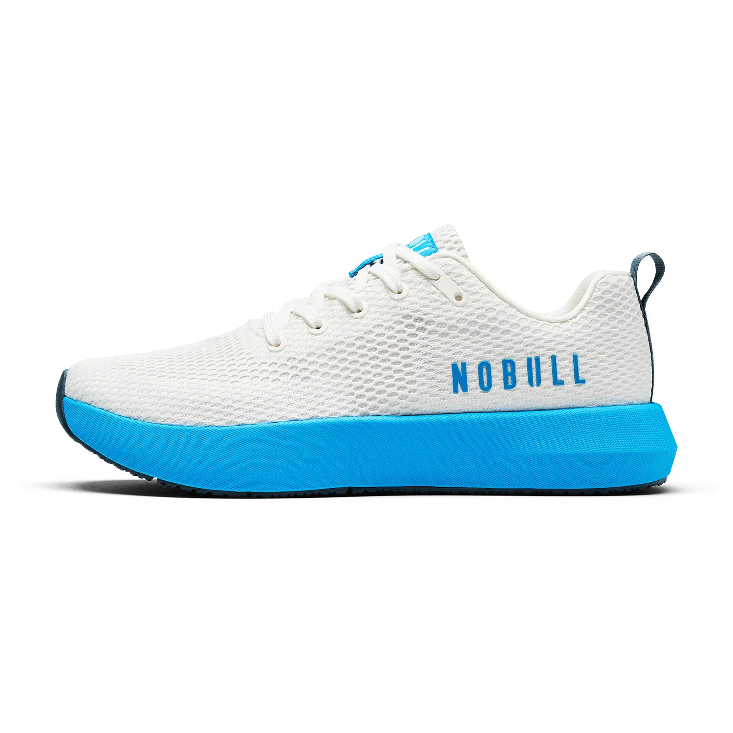 NOBULL Men's Drive 2 in Classic White Urban Blue