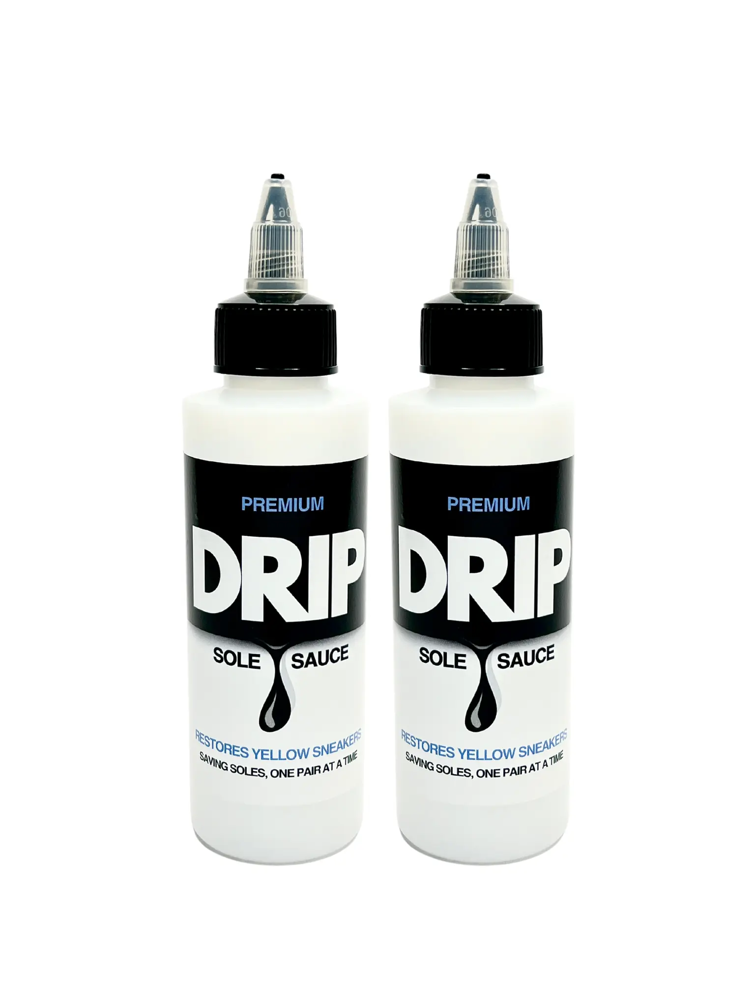 Drip Sole Sauce - Premium Shoe Cream for Unyellowing Translucent Rubber Soles & Glow-in-the-dark Sneakers - Restores 2-3 Pairs per 4oz Bottle