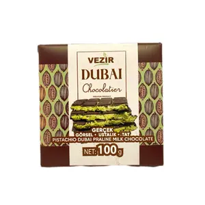 Dubai Chocolate Bar XL - Pistachio Praline Dubai Chocolate Bar -100g