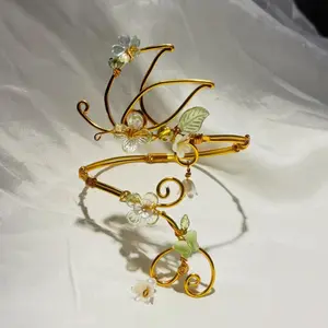 Magical Butterfly Fairycore Arm Cuff Handmade Elegant Style Jewelry Dreamy Coquette Jewelry
