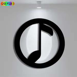 1pc Minimalist Music Note Metal Wall Art, Minimalist Music Note Statue Mural, Iron Craft, Perfect for Gallery, Studio, Office Wall Decor, Silhouette wall decor, Artistic Metalwork, Christmas Decor, Ideal Gift for Music Enthusiasts