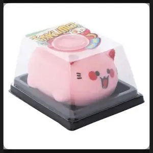 Kawaii Kitty Stretchy Squishy Sensory Toy for Stress Relief, Fidget Play (Kids, Teens)