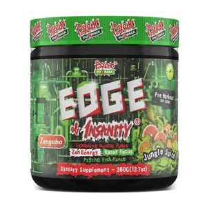 Psycho Pharma Edge of Insanity Pre-Workout (25 Servings) Fitness Supplement