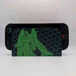 Z-A Zygarde Themed Dock Cover Faceplate For Nintendo Switch 2