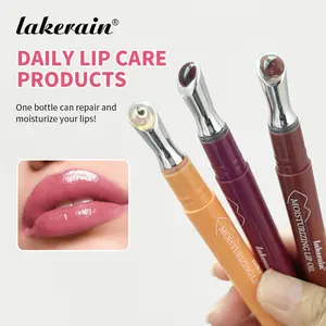 Lakerain 3 Counts MOISTURIZING LIP OIL, Daily Lip Care, Lip Gloss, Mirror Lip Glaze, Glossy Lip Stain, Transfer-Proof, Metal Applicator, Waterproof, Long-Lasting Moisturizing, Liquid Lipsticks, Plumping, Not Easy To Fade, Cosmetics, Valentines Day Gift
