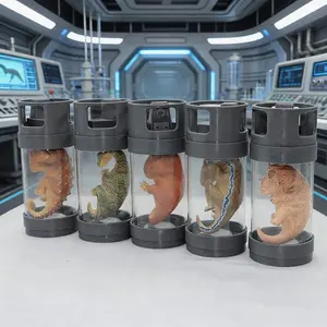 Cute Dinosaur Embryo Jar, Jurassic Dinosaur Embryo Specimen, Oddity Jar, Home Decoration, Crafts Sculpture, Prop