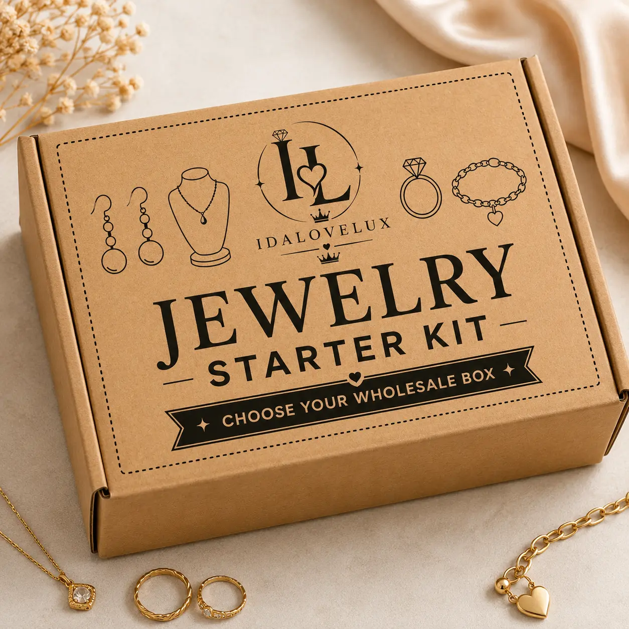 Starter Box Live Pick Jewelry Mix Cajita Emprendedora