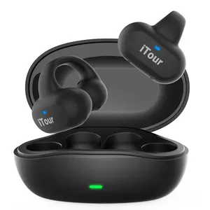 iTour Z50S Translation Earbuds Real Time,Two Way Translator Earbuds, Real-Time Voice Translator in 127 Languages via App, Audio & Video Subtitle Translation, Languages Translator Device, Lifetime-Free Headphones for Travel Business Learning